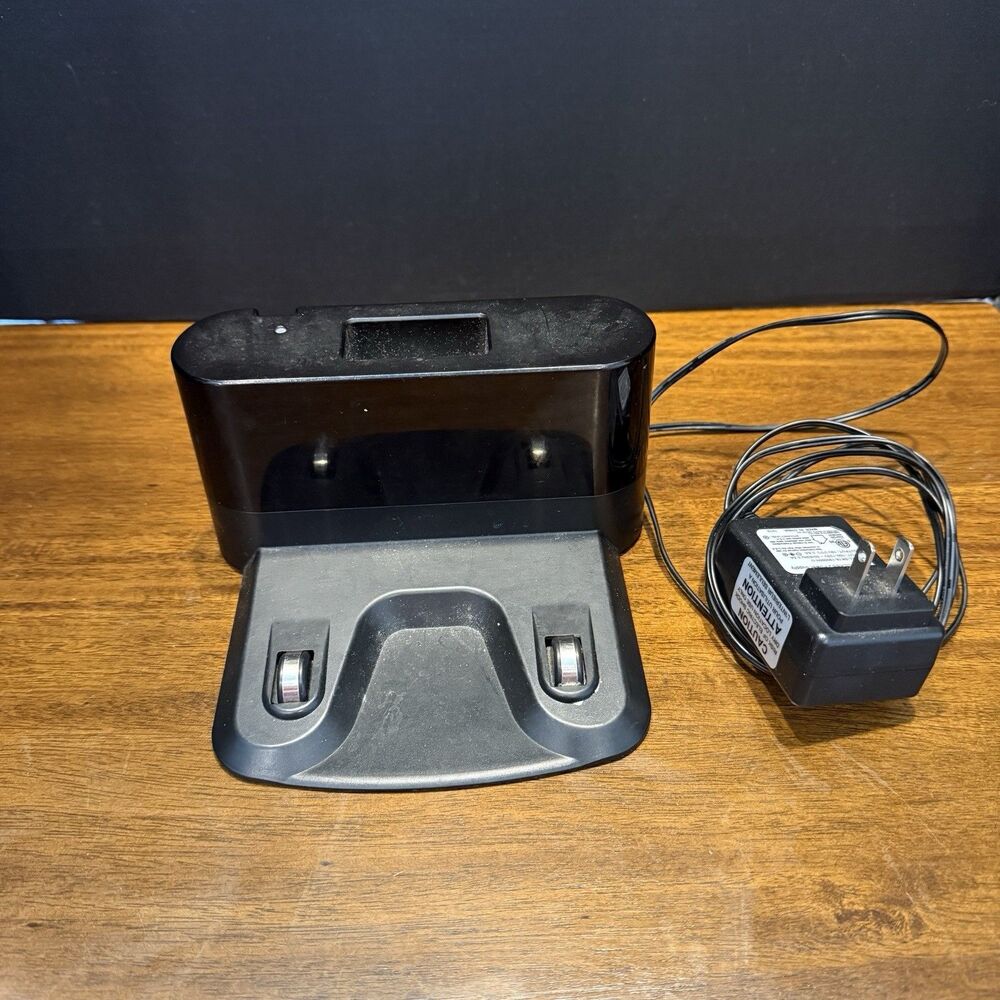 DEENKEE DK600 BlackRobotic Vacuum Charging Dock Station And Power Adaptor